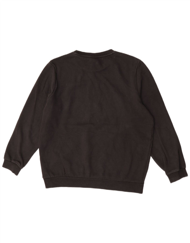 Puma Hombre Sudadera Jumper Grande Algodón Negro
