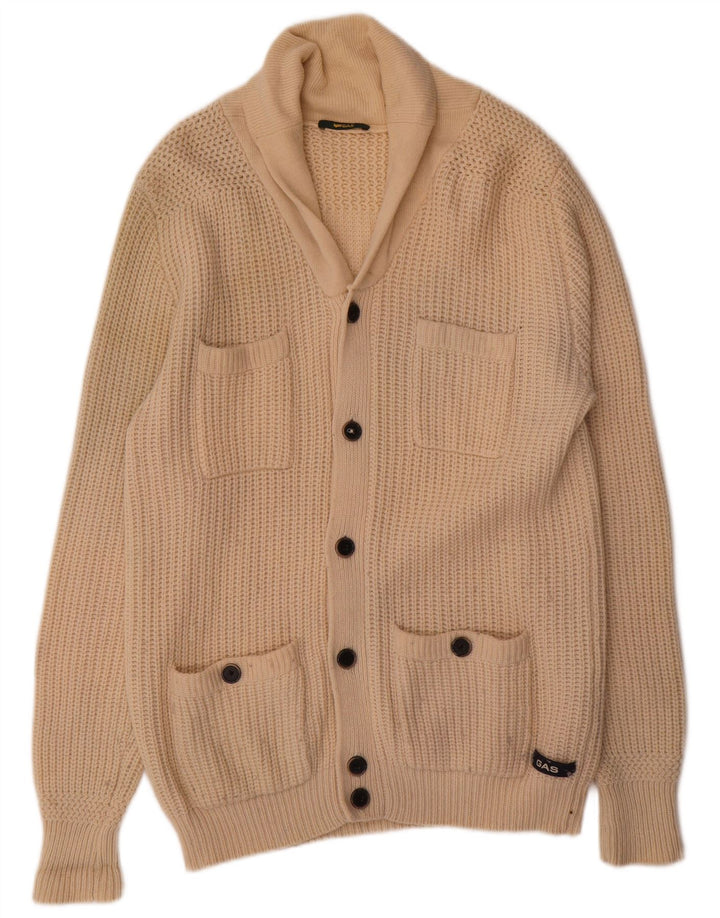 Jersey Cárdigan Hombre Gas XL Lana Beige