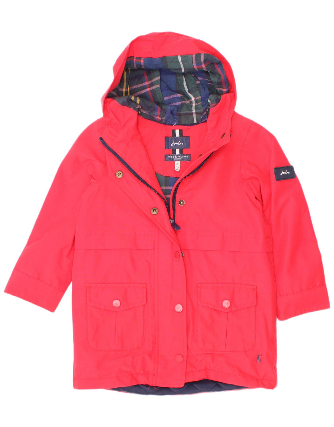 Joyce Chubasquero con Capucha Niña 3-4 Años Rojo Poliéster