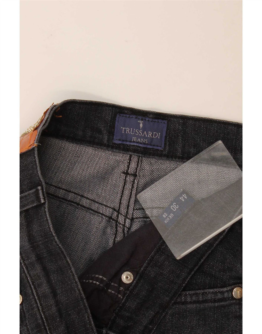 Vaqueros Trussardi Mujer Rectos W28 L26 Azul Marino