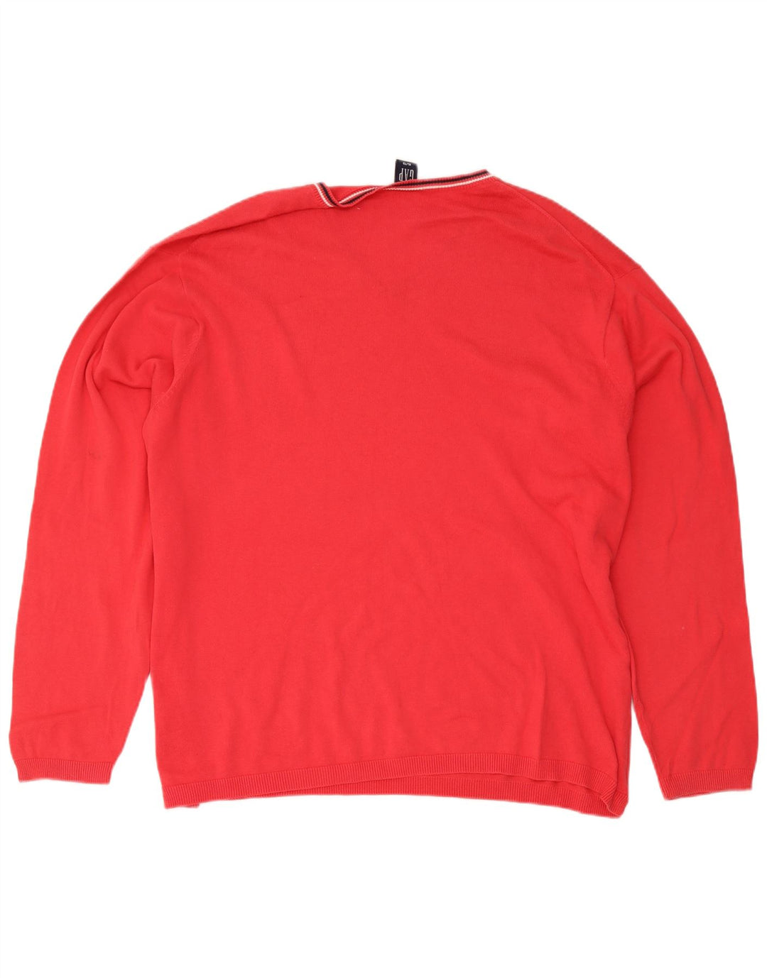 Gap Jersey con Cuello en V para Hombre XL Algodón Rojo