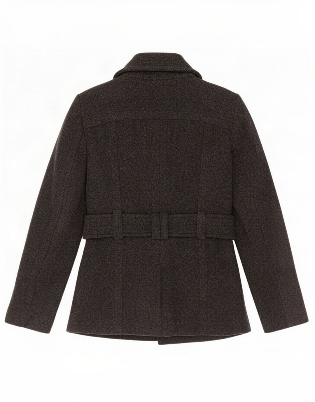 Zara Mujer Chaquetón UK 6 XS Lana Gris