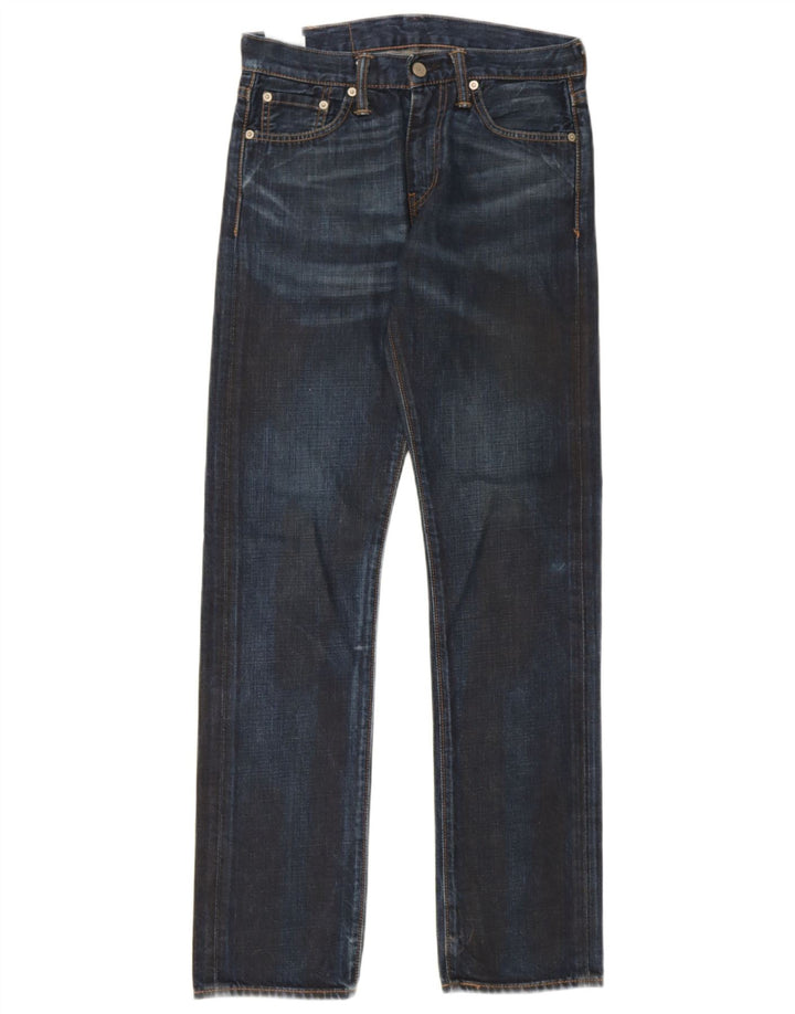 Levi's Jeans rectos 504 para hombre W28 L32 Algodón azul marino