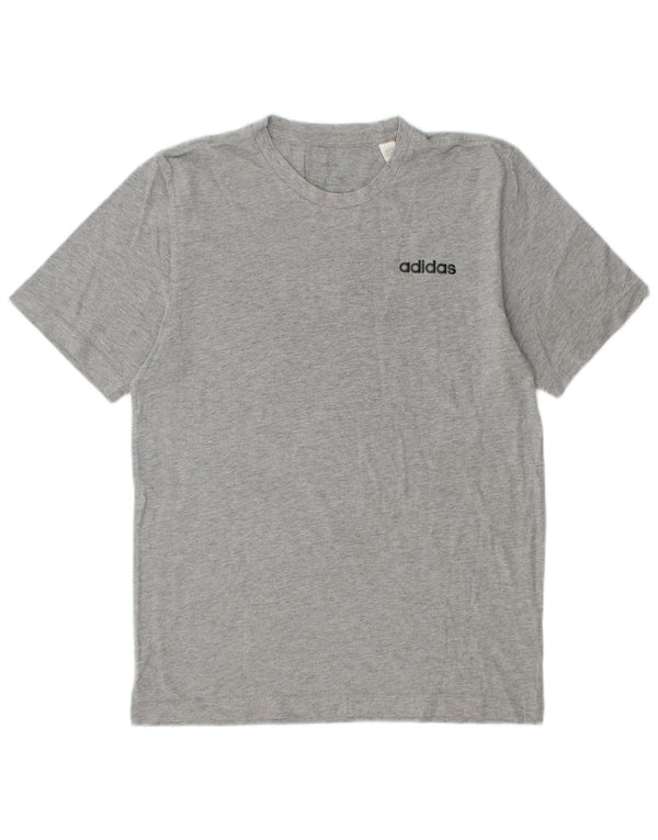 ADIDAS Camiseta Hombre Top Small Gris Algodón