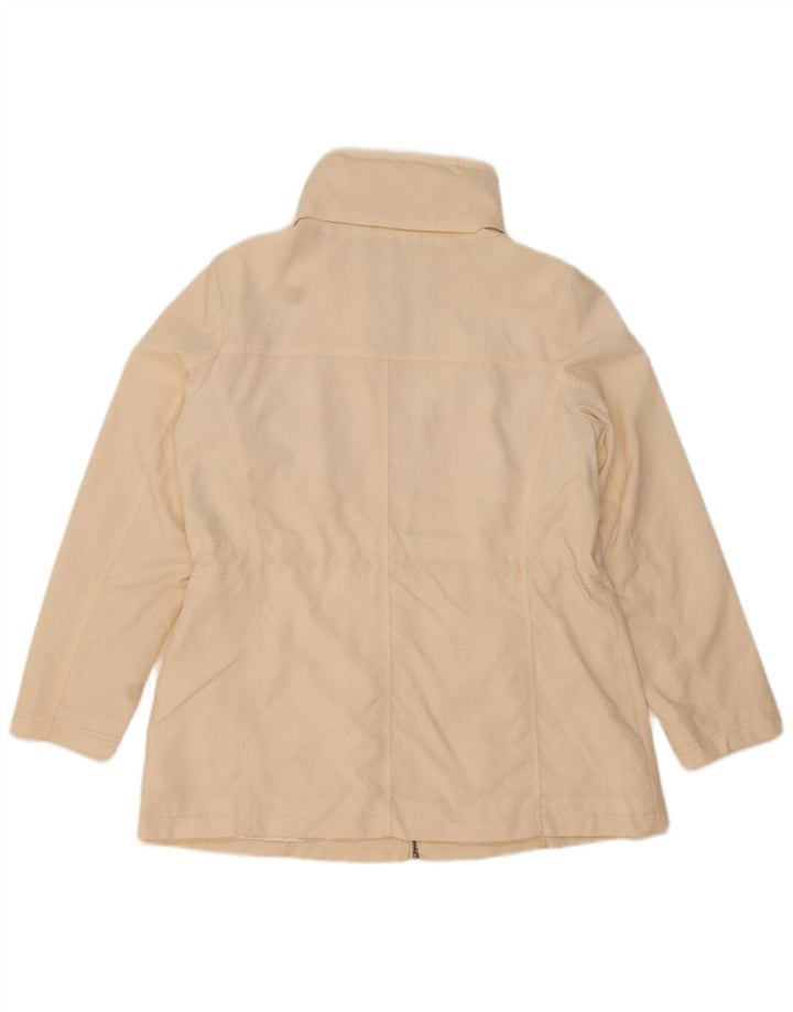 Marks & Spencer Chaqueta utilitaria con capucha para mujer UK 46 Large Off White