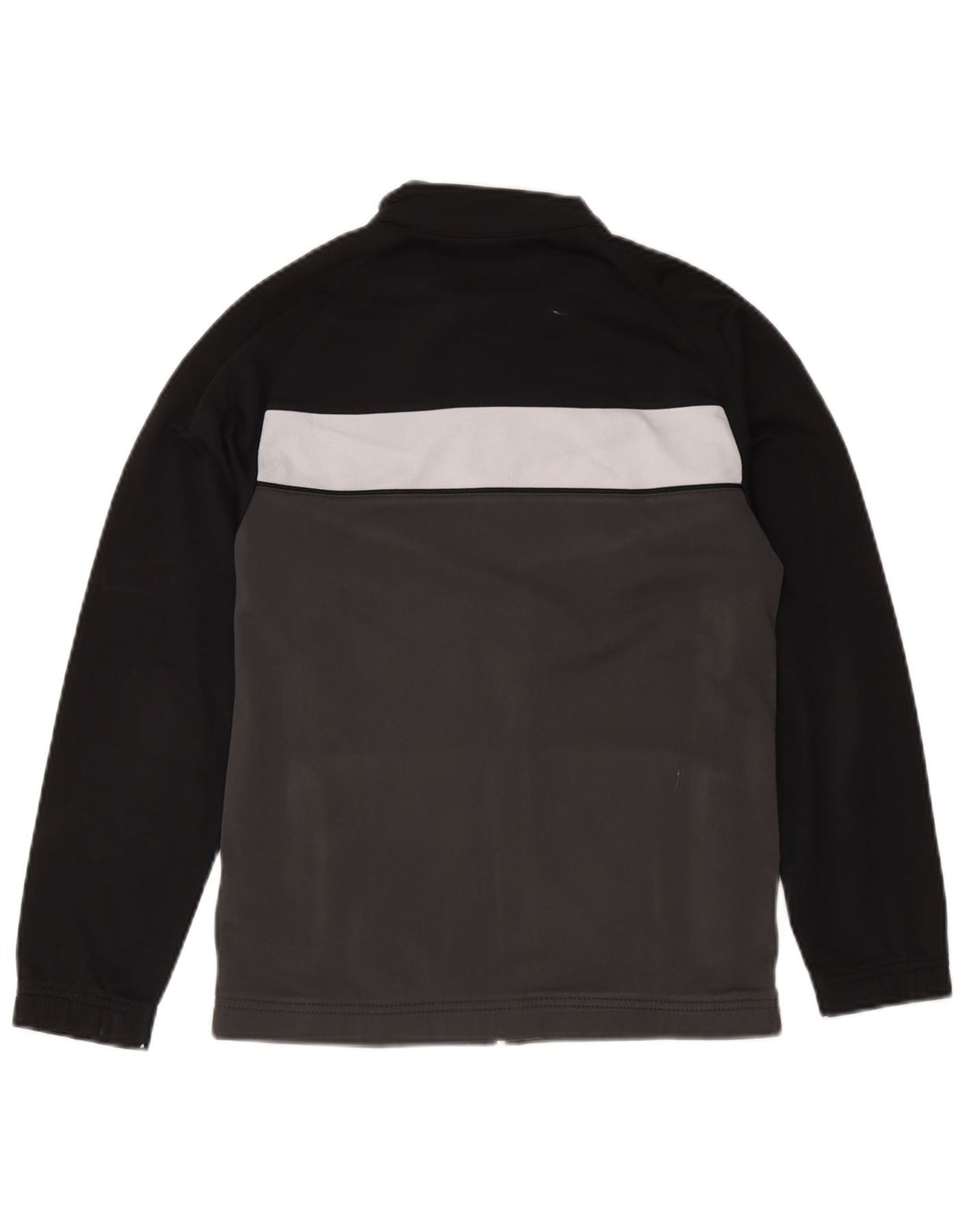 Nike Chaqueta de chándal para niños 12-13 años Grande Gris Colorblock Poliéster