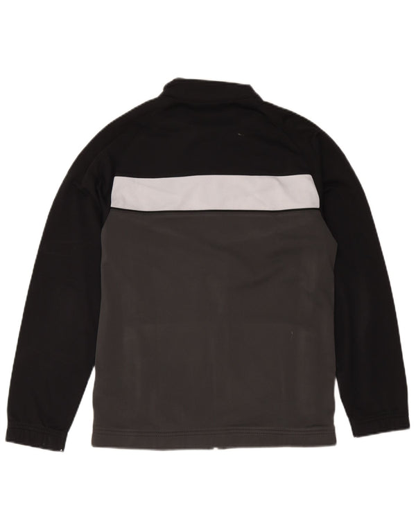Nike Chaqueta de chándal para niños 12-13 años Grande Gris Colorblock Poliéster