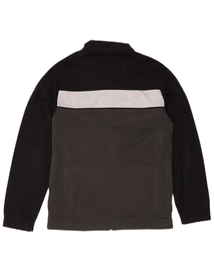 Nike Chaqueta de chándal para niños 12-13 años Grande Gris Colorblock Poliéster