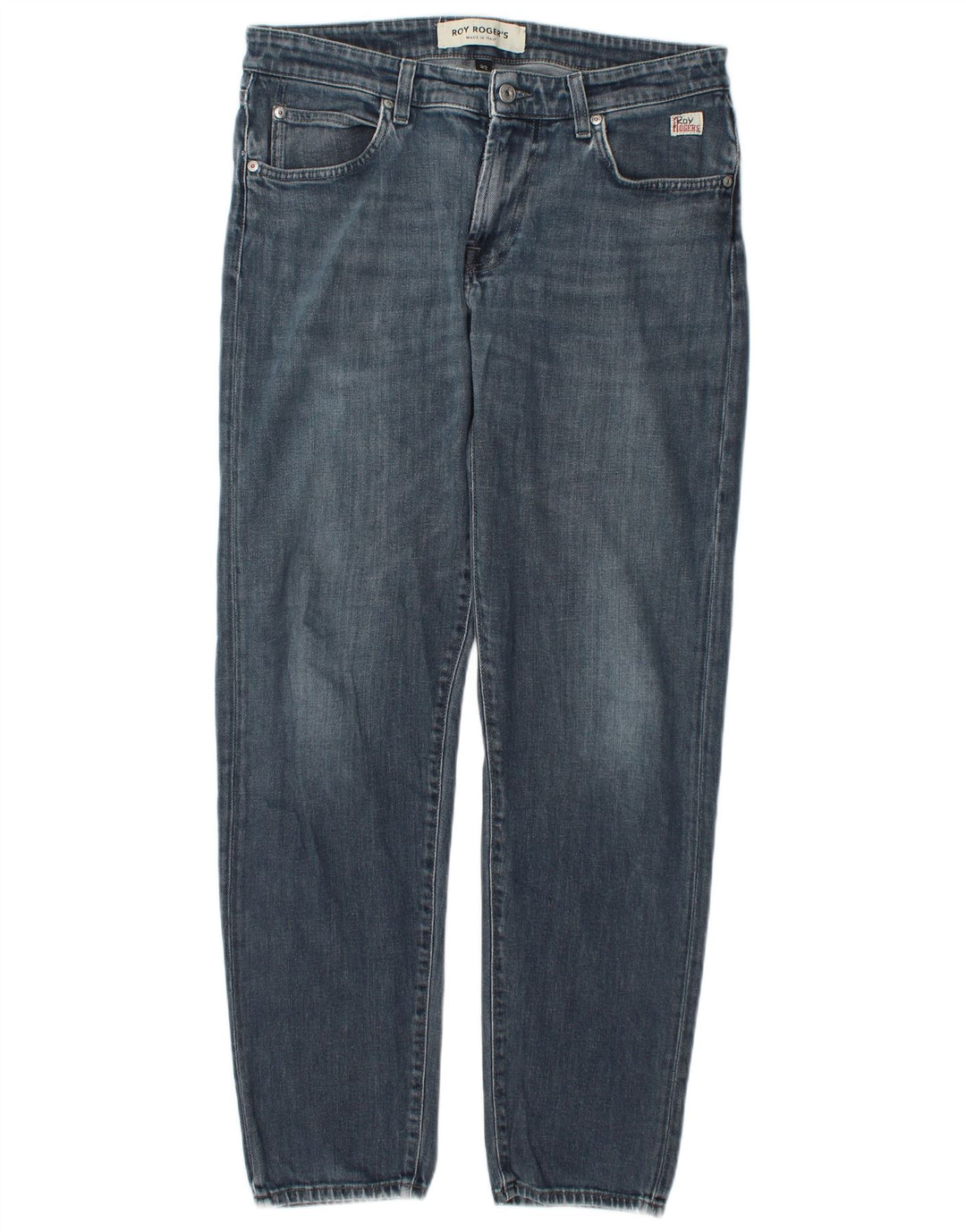 Roy Rogers Vaqueros rectos para hombre W33 L31 Algodón azul