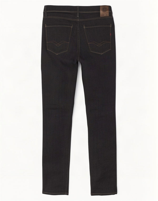 Replay Womens Anbass Slim Jeans W31 L32 Navy Blue Cotton