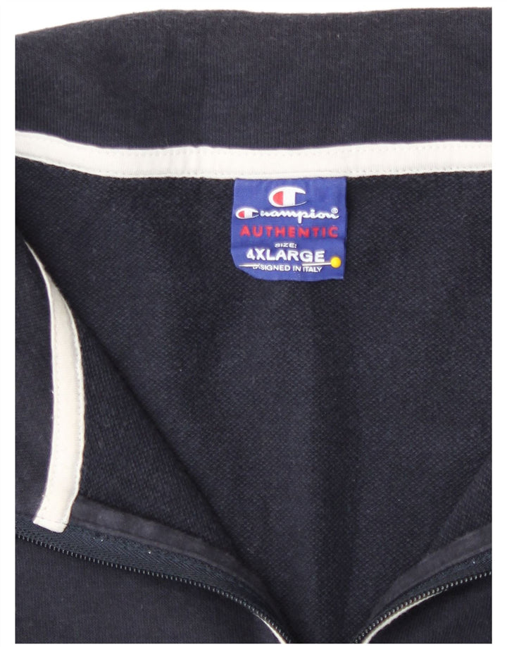 Champion Chaqueta De Chándal Para Hombre 4XL Azul Marino