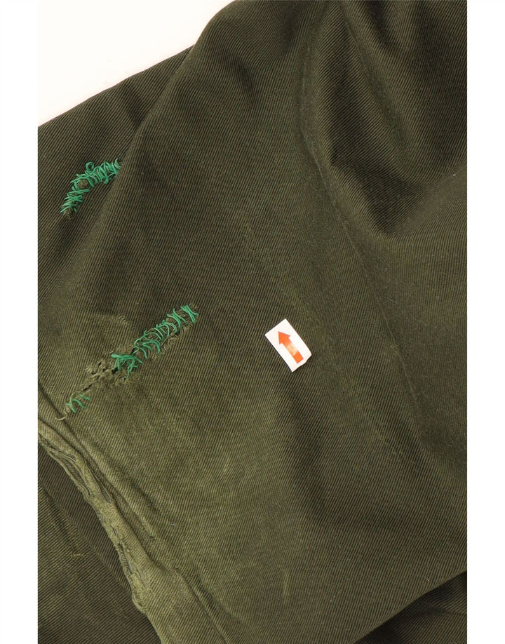 Dickies Pantalón cargo recto para hombre W44 L31 Poliéster verde