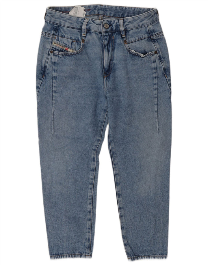 Diesel Mujer Capri Slim Jeans W25 L22 Algodón Azul