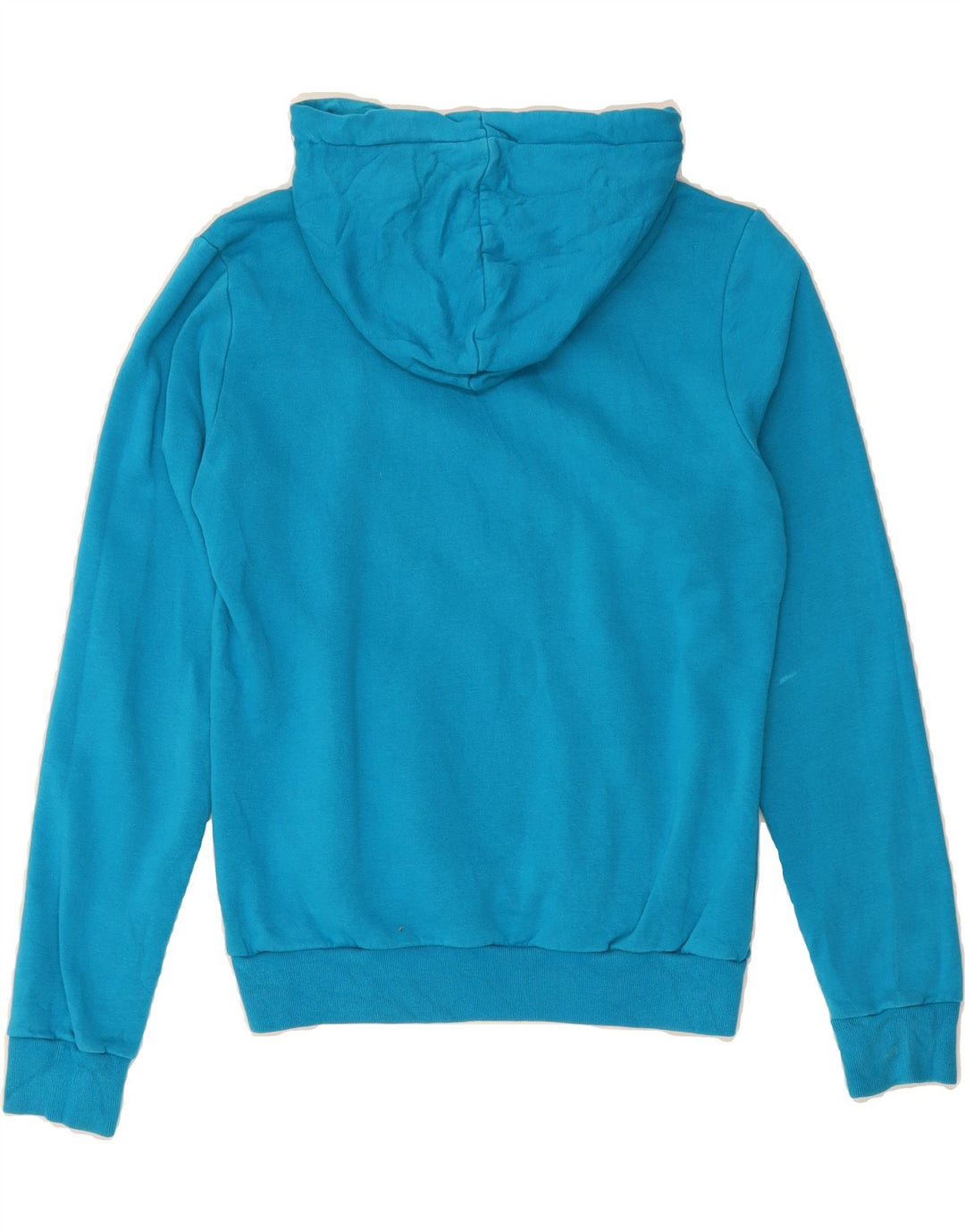 NIKE Womens Hoodie Jumper UK 14 Medium Blue Cotton Vintage Nike and Second-Hand Nike from Messina Hembry 
