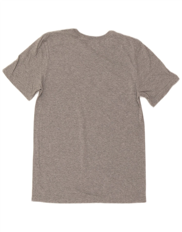 Nike Camiseta gráfica para hombre Top pequeño de algodón moteado gris
