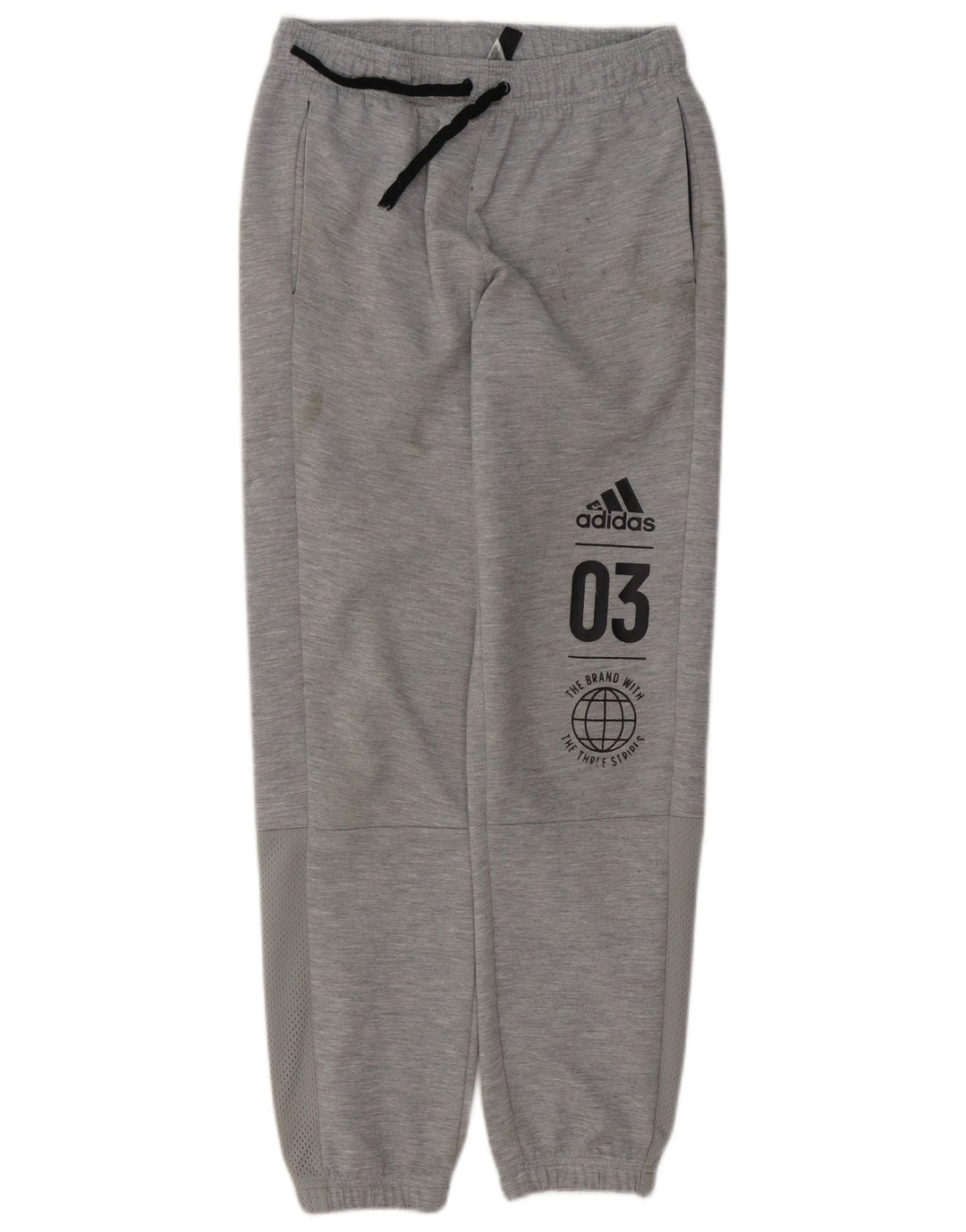 ADIDAS Pantalón de chándal gráfico para niño Joggers 13-14 años Gris Poliéster