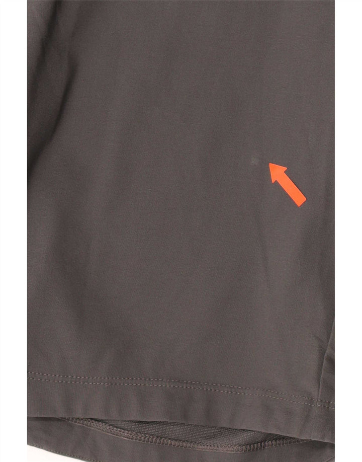 Columbia Pantalones cortos deportivos Omni-Shield para mujer UK 8 Small Gris Poliéster