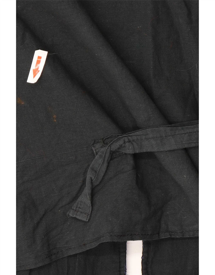 Chaleco vintage para hombre grande algodón patchwork multicolor