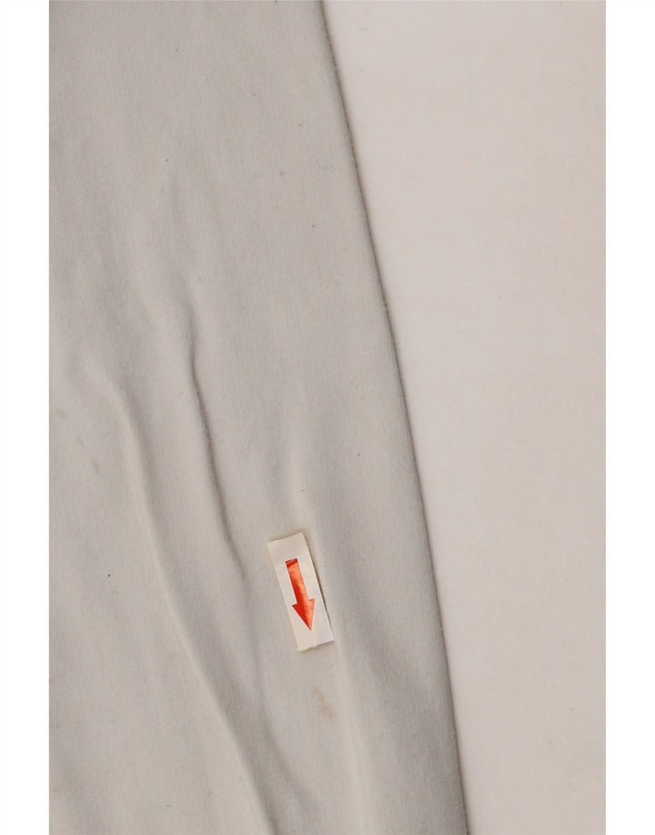 ADIDAS Chaqueta de chándal para hombre UK 36/38 Small White Cotton