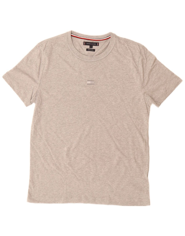 TOMMY HILFIGER Camiseta para hombre Top Large Gris Algodón