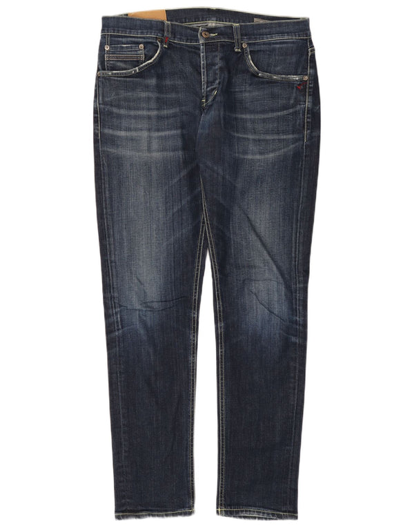 Dondup Vaqueros pitillo para hombre W36 L31 Algodón azul