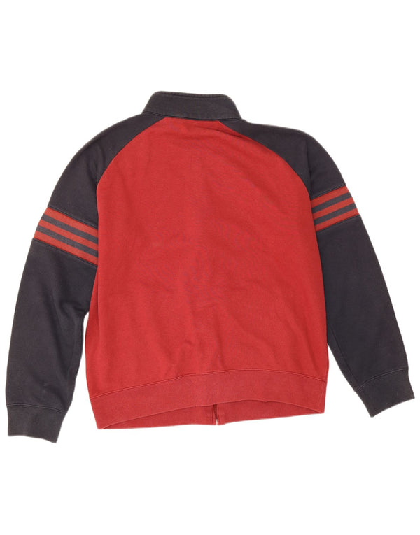 Champion Chaqueta de chándal para hombre, talla grande, color rojo, algodón