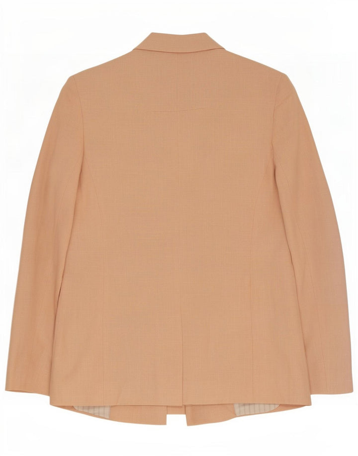 Topshop Chaqueta tipo blazer con doble botonadura para mujer UK 10 Small Viscosa rosa