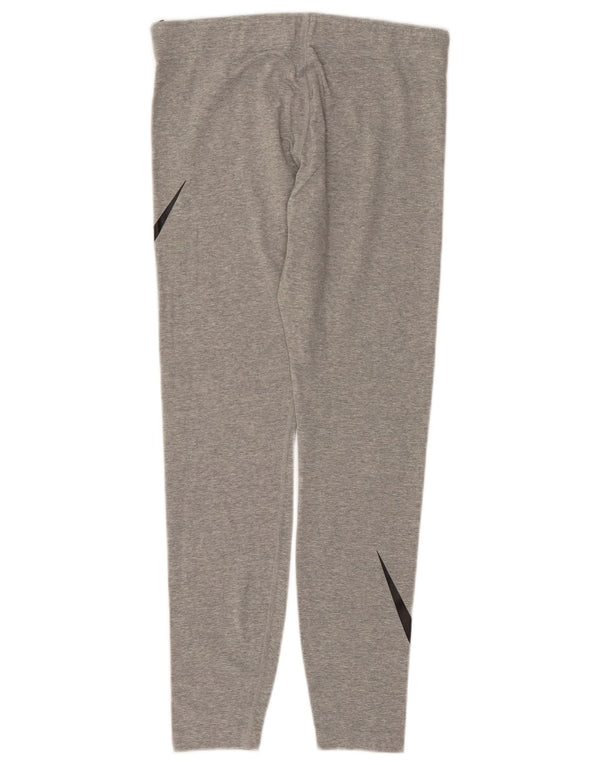 NIKE Leggings gráficos para mujer UK 44 Algodón gris grande