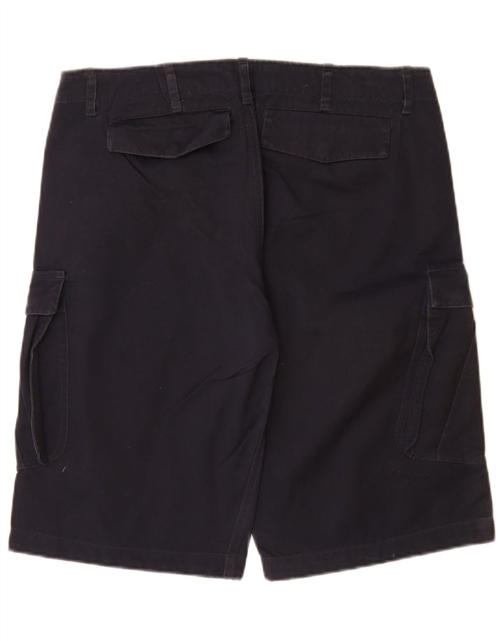 Lapo Galleri Pantalones cortos cargo para hombre IT 48 Medium W32 Algodón azul marino