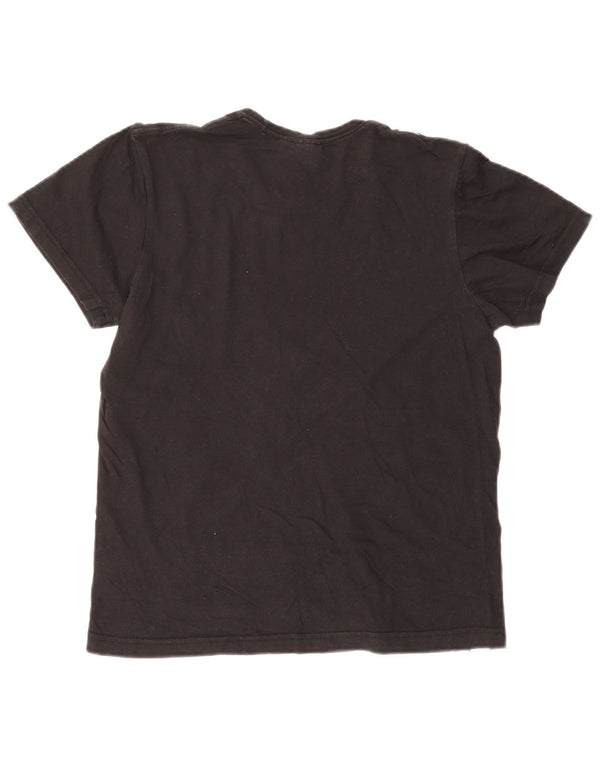 Adidas Camiseta para mujer Top UK 10 Small Black Stripes