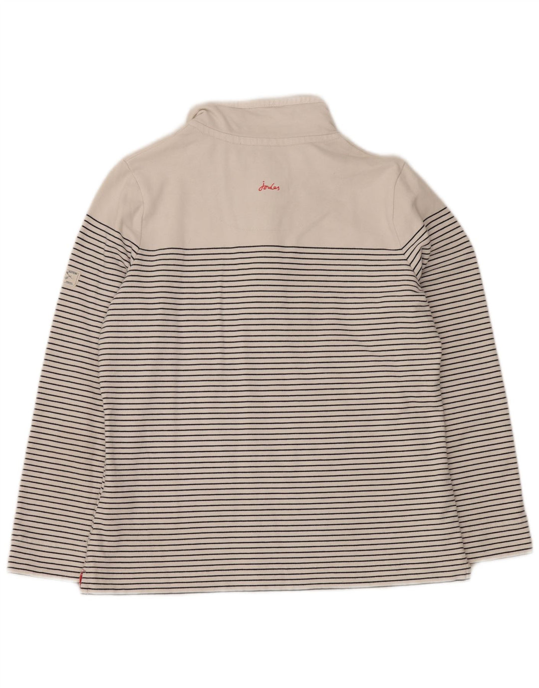 JOULES Sudadera para mujer Jumper UK 14 Medium Off White Stripes
