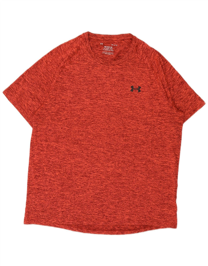 Camiseta Under Armour Hombre Top Medium Rojo Moteado