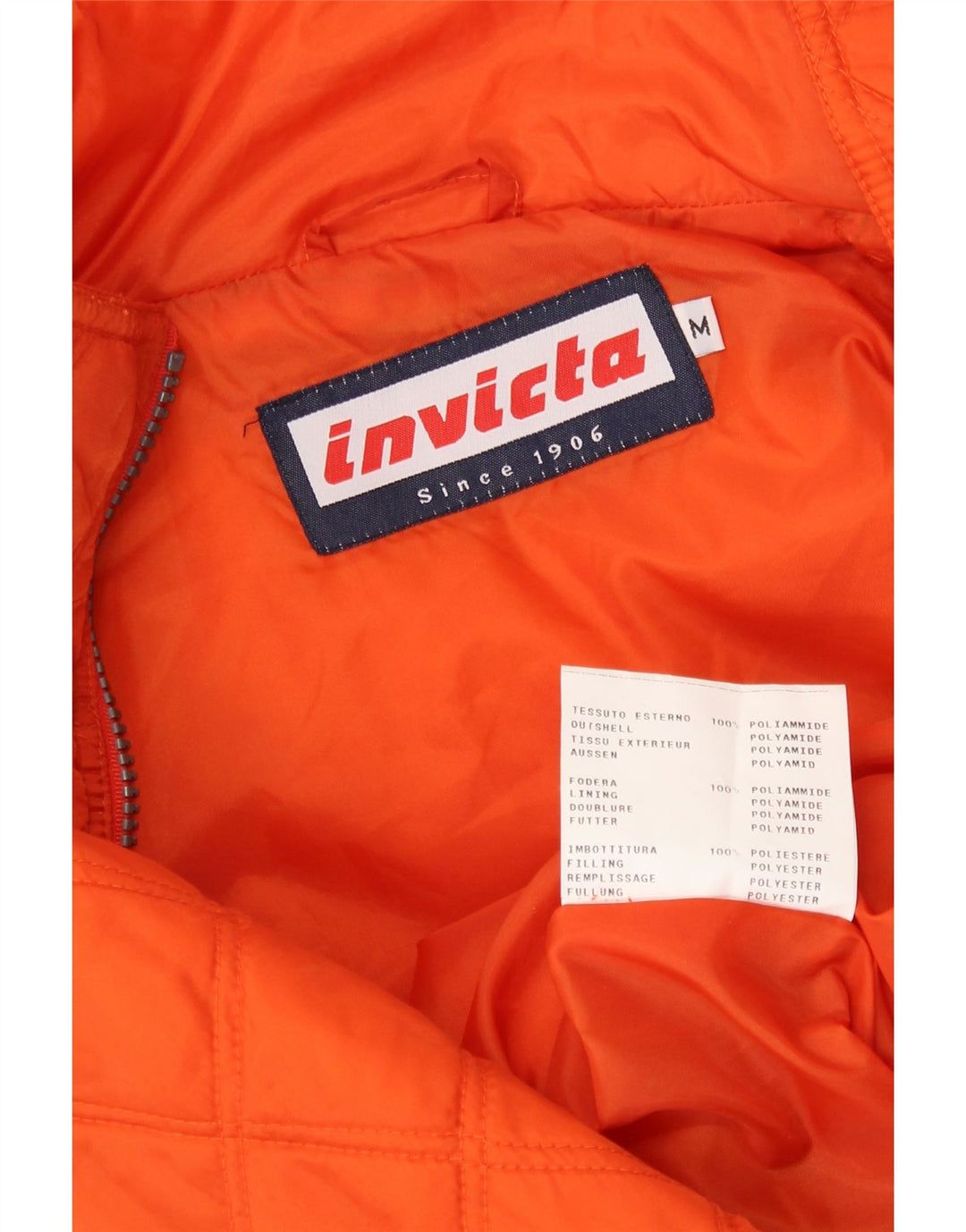 INVICTA Chaleco acolchado para hombre UK 38 Poliéster naranja medio