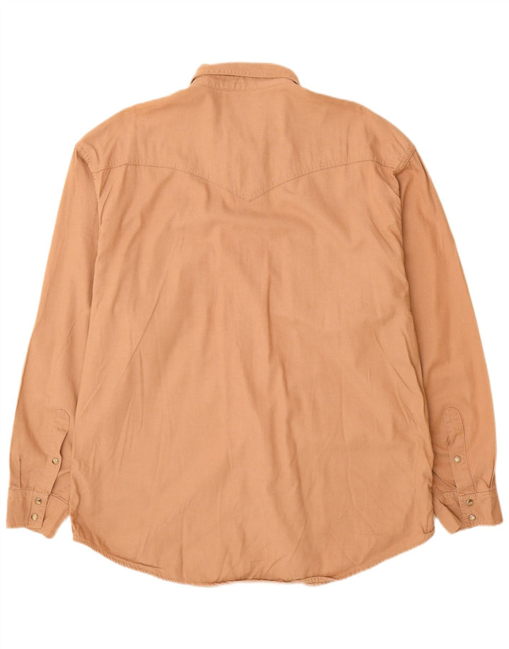 Wrangler Camisa Hombre 2XL Algodón Beige