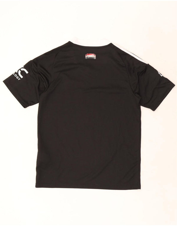 Adidas Hombre Snapdragon Graphic Camiseta Top Pequeño Negro Colorblock