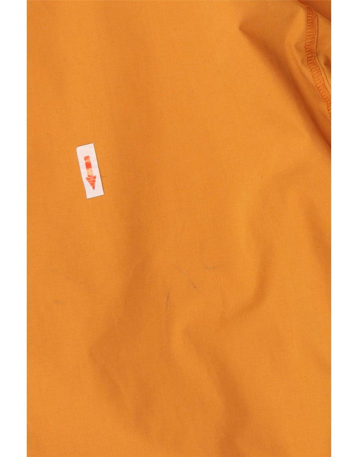 Jack Wolfskin Chaqueta anorak con capucha para hombre UK 42 XL Poliéster amarillo