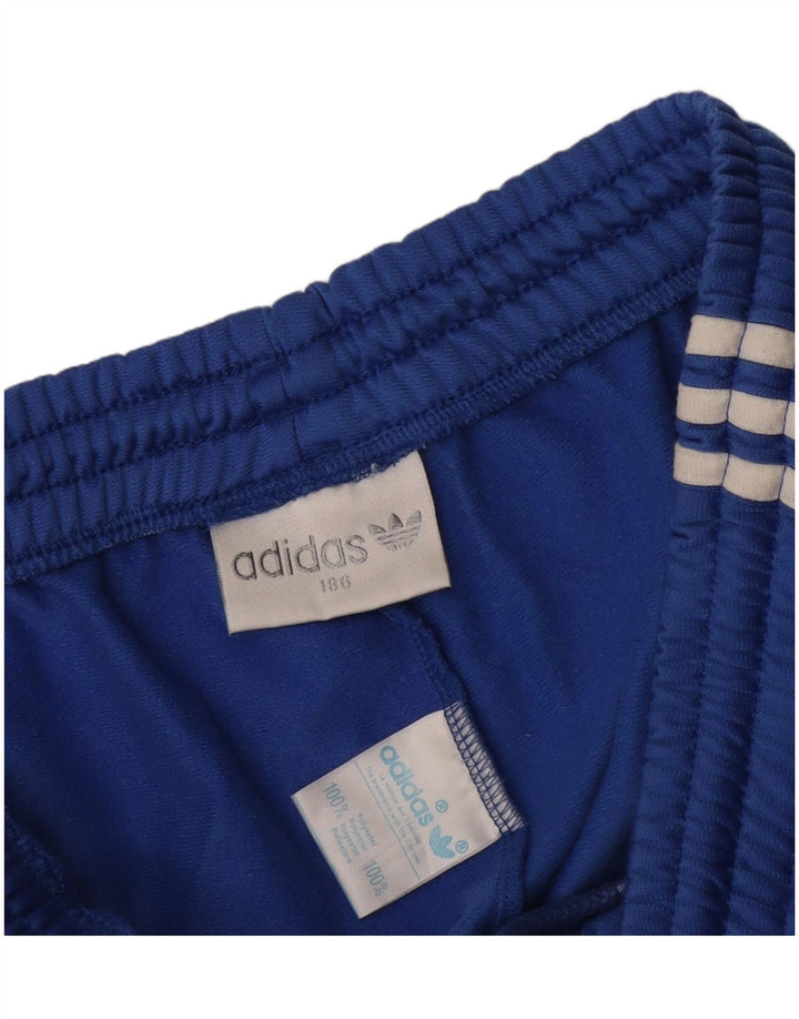 Pantalón De Chándal Adidas Hombre Grande Azul Poliéster