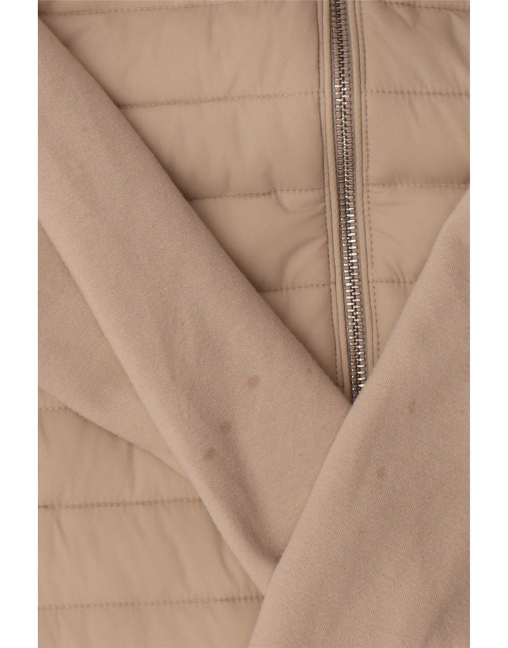 Chaqueta de chándal acolchada para hombre Reiss Algodón beige medio