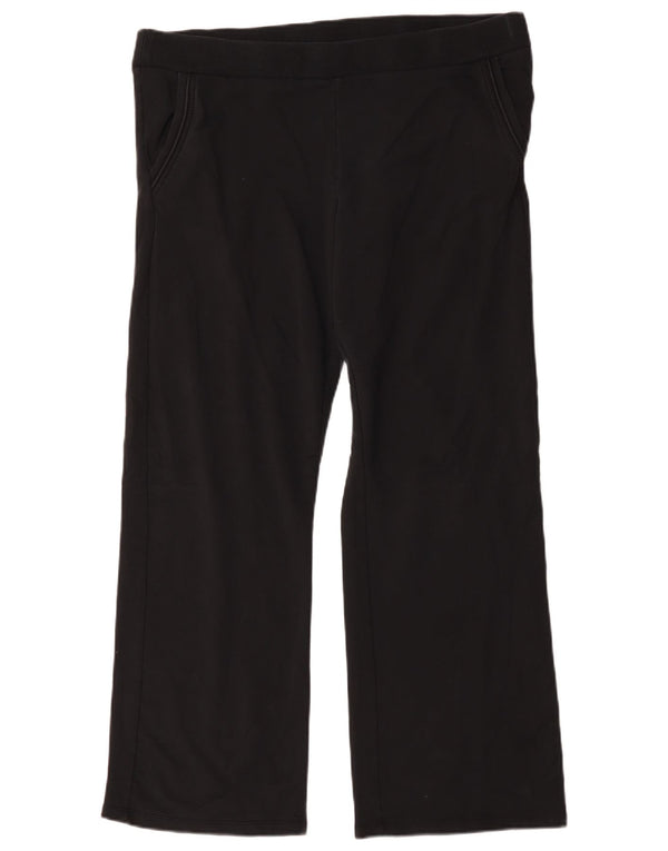 Ralph Lauren Pantalones de chándal para mujer UK 18 XL Algodón negro