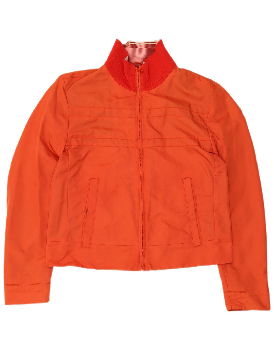 Hugo Boss Chaqueta Bomber Corta para Hombre EU 52 XL Poliamida Naranja