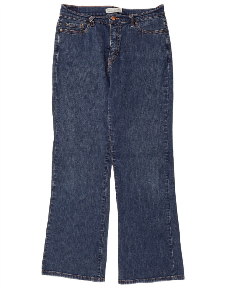 Levi's 512 Jeans con corte de bota perfectamente adelgazantes para mujer US 12 Large W28 L30 Azul