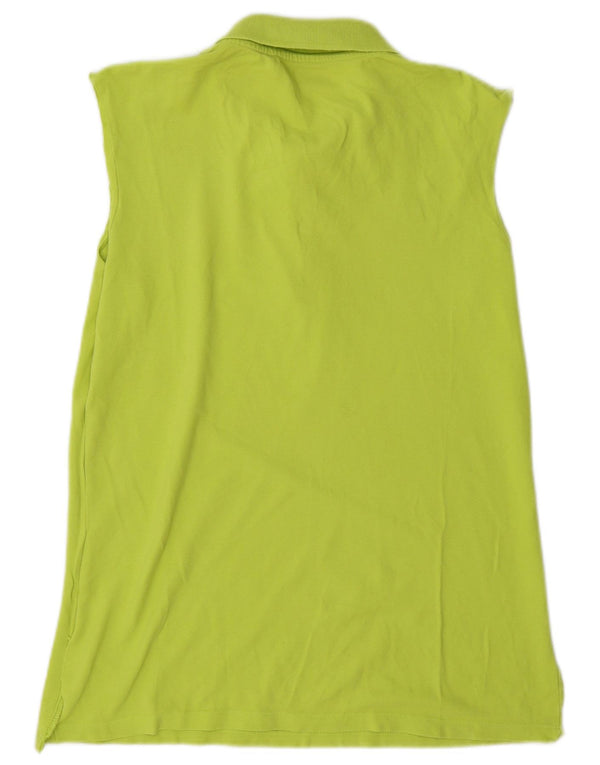 Kappa Polo Sin Mangas para Mujer UK 20 2XL Verde