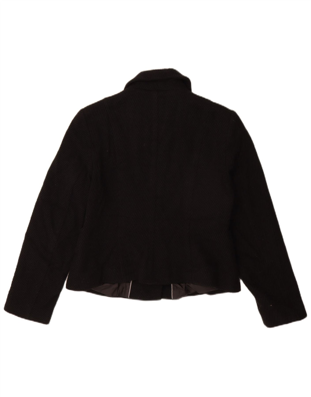 Marks & Spencer Abrigo corto para mujer UK 44 Viscosa negra mediana