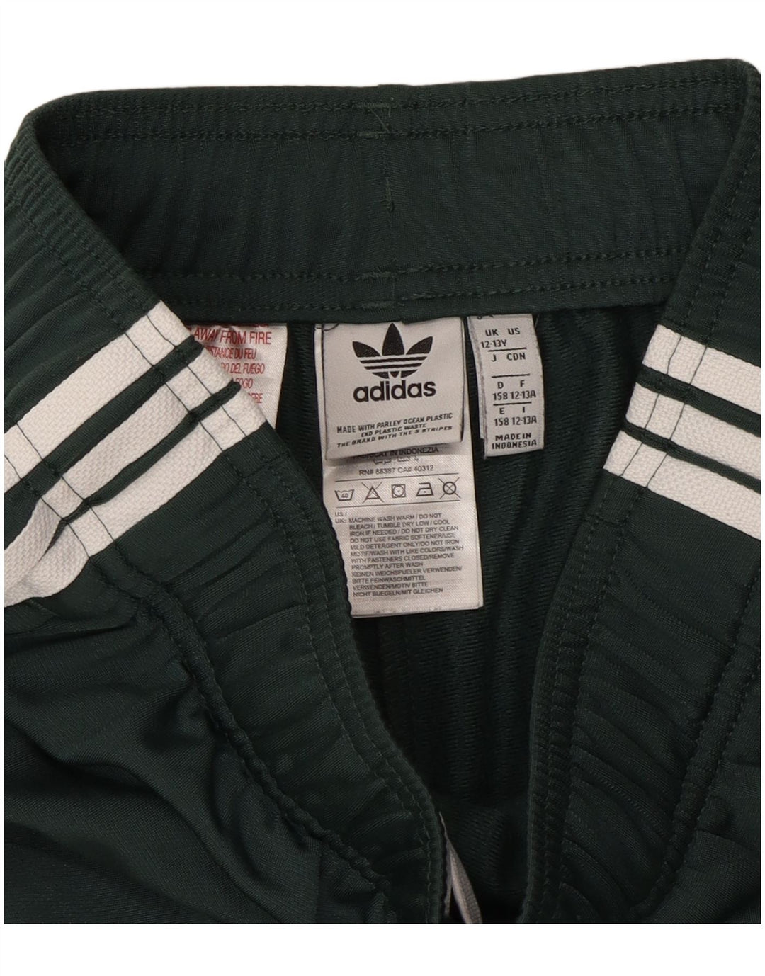 Adidas Pantalón Chándal Niño Joggers 12-13 Años Verde Poliéster