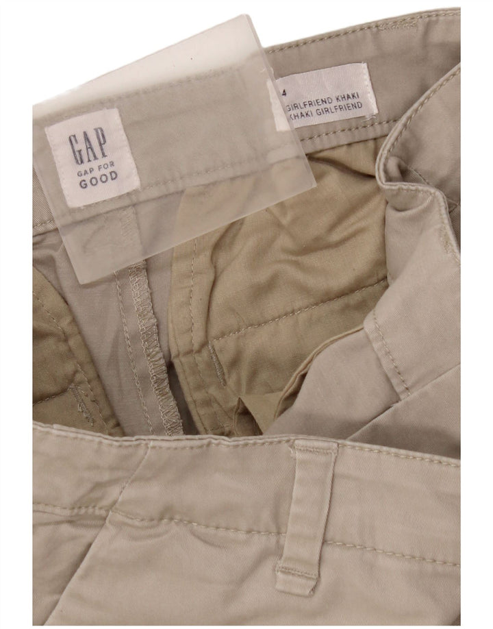 Gap Pantalones chinos delgados para mujer US 4 Small W30 L27 Beige