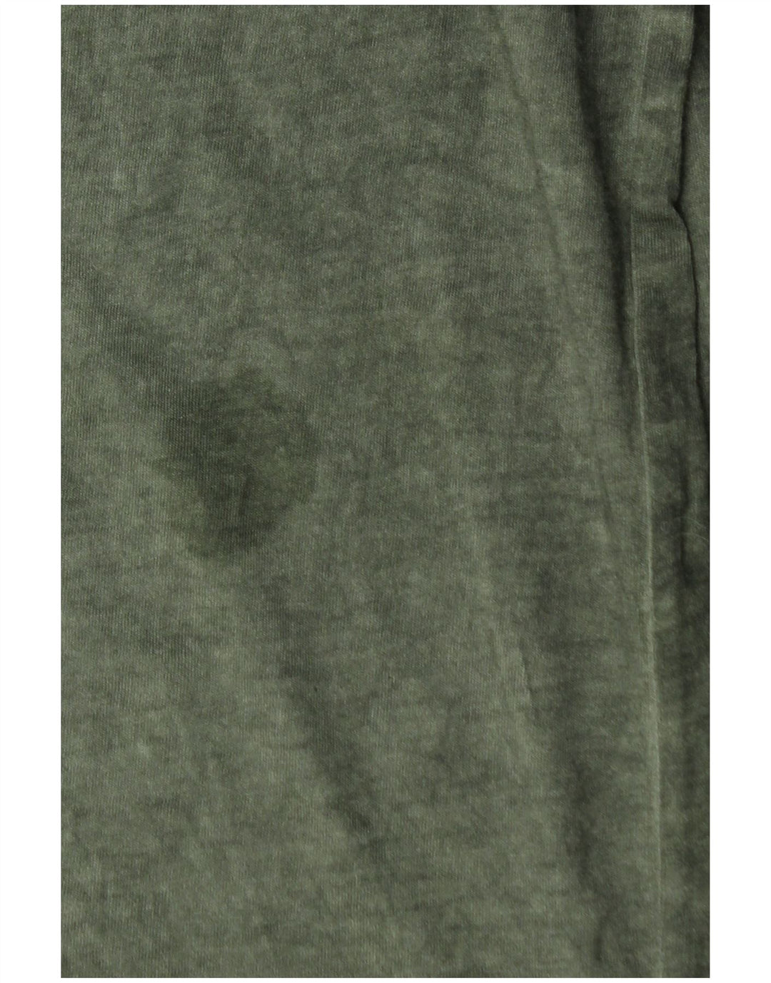 BENETTON Top Gráfico De Manga Larga De Algodón Verde Pequeño Para Hombre