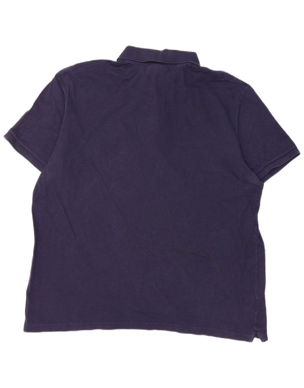 Lacoste Polo Slim Fit para Hombre Talla 8 3XL Algodón Azul Marino