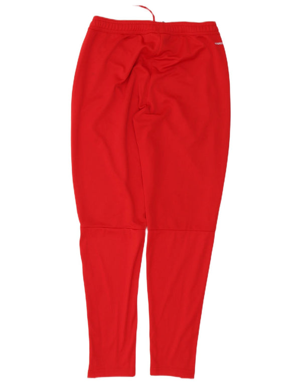 Adidas Pantalones de chándal Aeroready para hombre UK 38/40 Medium Rojo Poliéster
