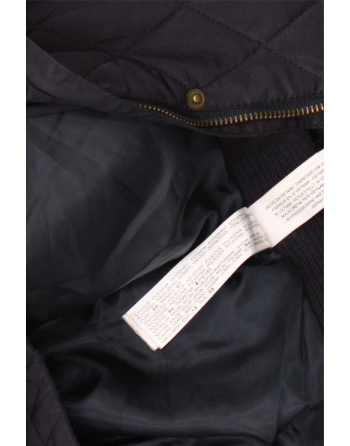 Massimo Dutti Chaqueta Acolchada Mujer EU 38 Medium Azul Marino Colorblock