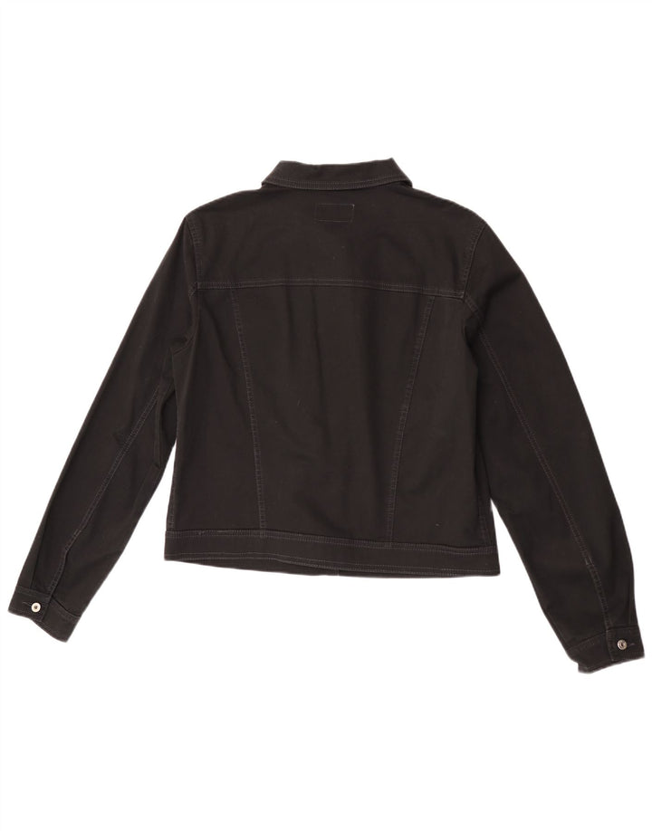 Chaqueta Bomber Byblos Mujer IT 50 XL Algodón Negro